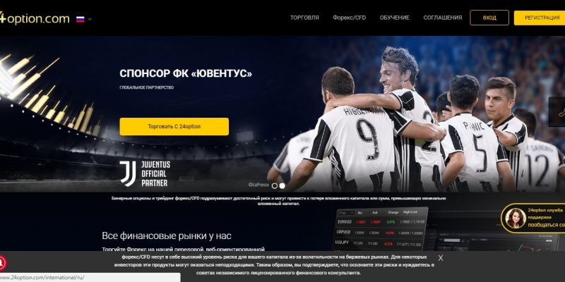 Обзор брокера 24option: торговля криптовалютой на 24Опшн