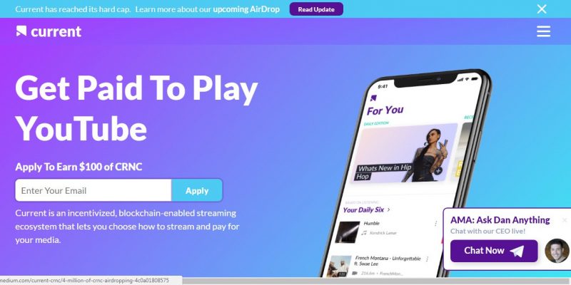 Описание Current (криптовалюта CRNC): технология и перспективы
