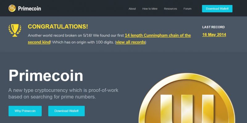 Обзор криптовалюты Primecoin (XPM): технология, майнинг, кошельки, перспективы